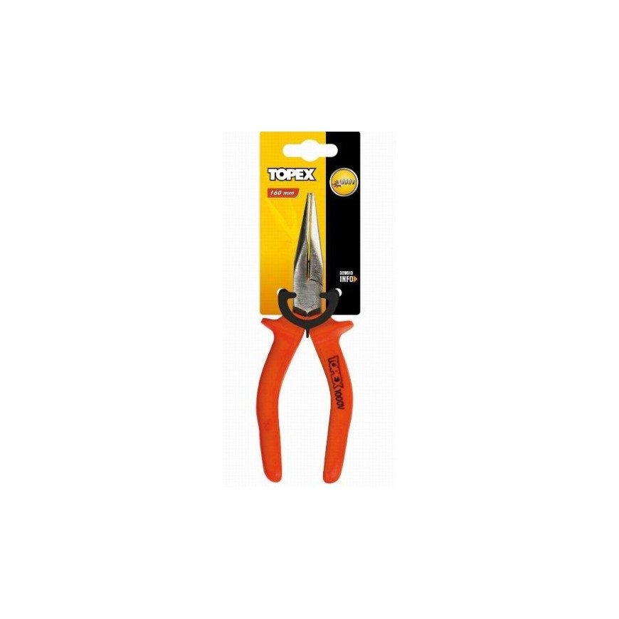 Topex Long straight pliers 1000V 160mm 32D513 – 2