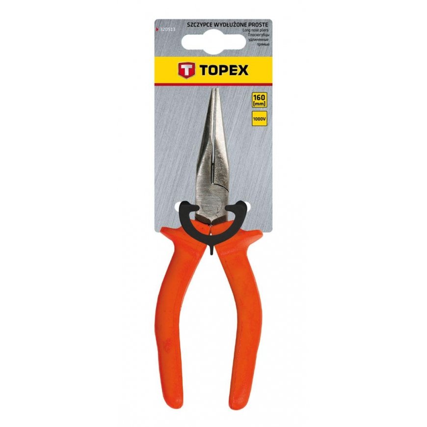 Topex Ilgos tiesios replės 1000V 160mm 32D513 – 3