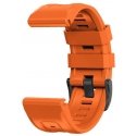 Garmin Fenix 3/5X/5X PLUS/6 Pro/6X/7X smart watch strap, Orange color Garmin Fenix 3/5X/5X PLUS/6 Pro/6X/7X smart watch strap, Orange color