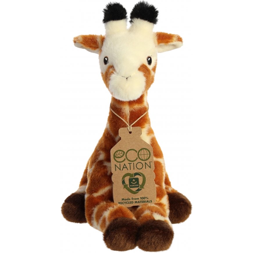 AURORA Eco Nation pehme mänguasi kaelkirjak, 24 cm – 5