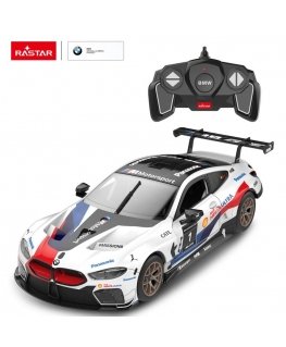 RASTAR R / C 1:18 folding car model BMW M8 GTE, 97200