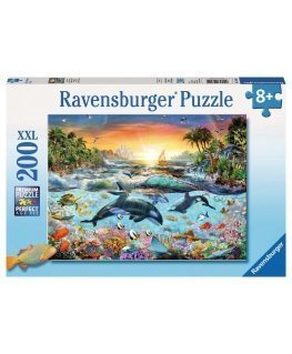 Ravensburger 4005556128044 Kontūras puzle 200 pcs Dzīvnieki