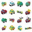 "People Blocks" set of magnetic building blocks "Machines"/18 blocks / People Blocks Working Cars 18pcs "People Blocks" set of magnetic building blocks "Machines"/18 blocks / People Blocks Working Cars 18pcs