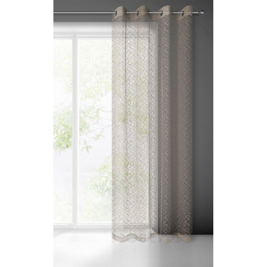 Eurofirany FIR / AMANDA / BEIG 140X250 TRANS – 2