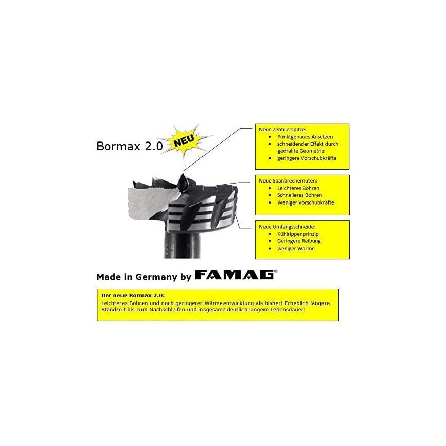Famag Wood drill FAMAG Bormax 1622