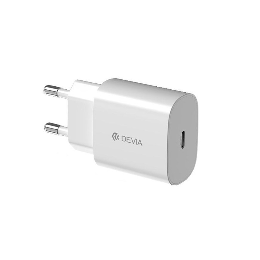 Įkroviklis buitinis Devia Rocket PD Quick Charge 25W baltas