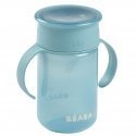 BEABA 360 DEGREE ROTATING NO-SPILL LEARNING CUP, Blue BEABA 360 DEGREE ROTATING NO-SPILL LEARNING CUP, Blue