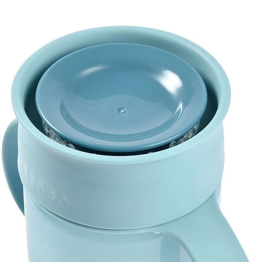 BEABA 360 DEGREE ROTATING NO-SPILL LEARNING CUP, Blue – 2