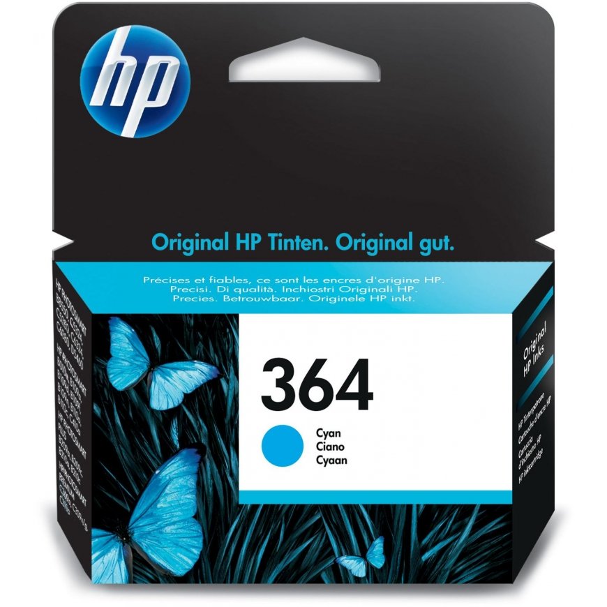 INK CARTRIDGE CYAN NO.364/3ML CB318EE HP – 2