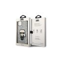 Case Karl Lagerfeld KLHCP14XGFKPG iPhone 14 Pro Max 6.7 "hardcase silver / silver Glitter Flakes Ikonik