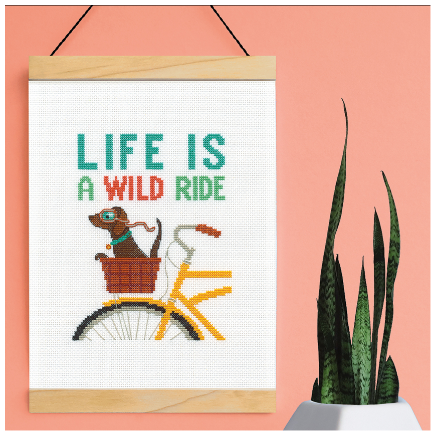 Simplicity Creative Corp Life is a Wild Ride Banner D72-75466 – 2