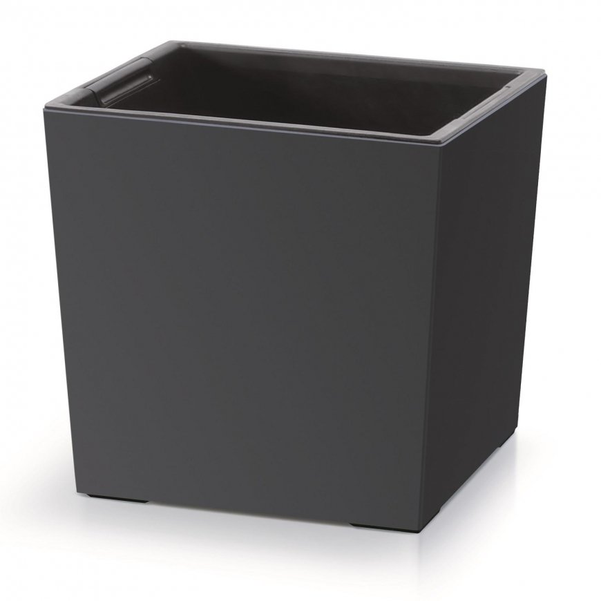 Prosperplast div class"int_ce_html"URBI SQUARE LOW pot - anthracite/div