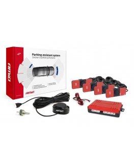 Amio Parking Sensors, Reversing, Horn, 4 Sensors, Black, Internal, 16.5mm