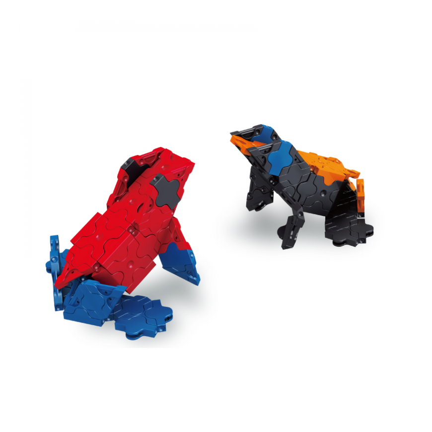 Japanese educational constructor LaQ Animal World VENOM - the most venomous animals in one set. 330 parts, 6 models. – 4