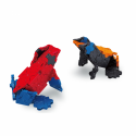 Japanese educational constructor LaQ Animal World VENOM - the most venomous animals in one set. 330 parts, 6 models.