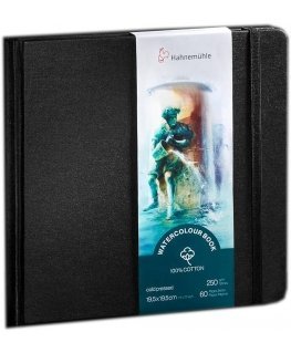 Hahnemühle Watercolour Book 19,5 x 19,5 cm 60 Pages 250 g