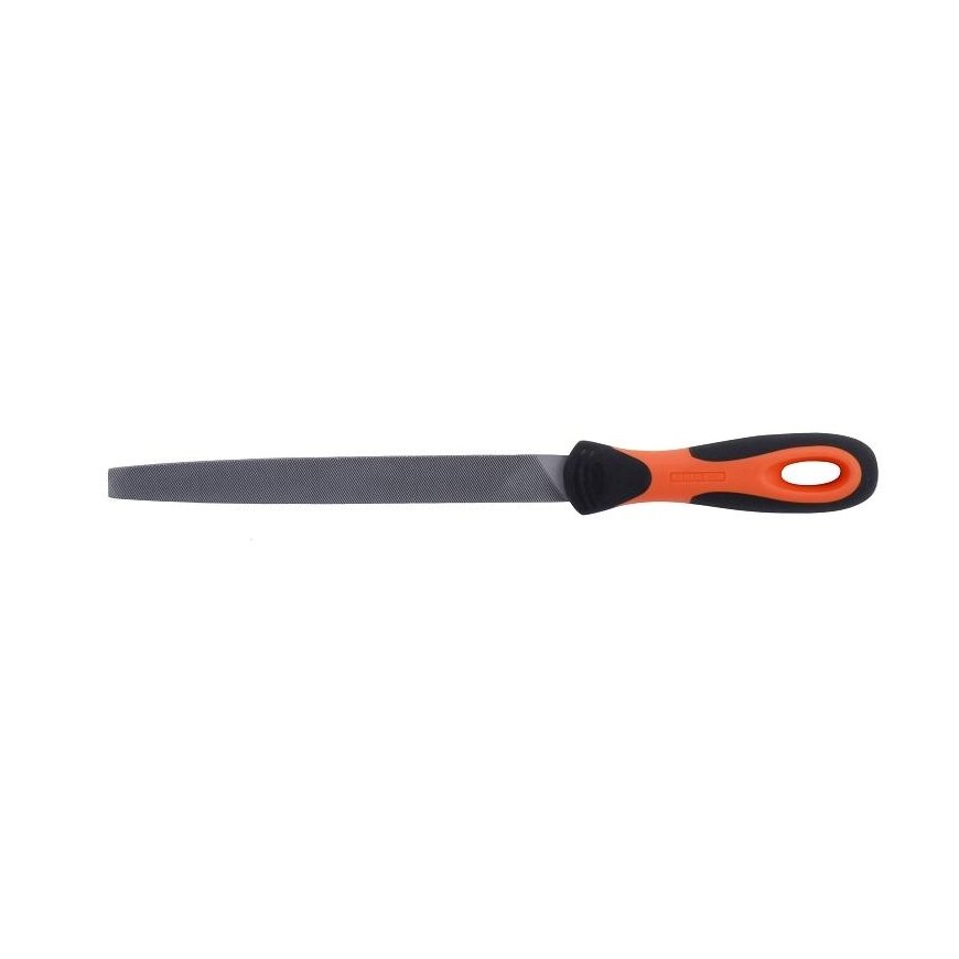 Dildė metalui Bahco ERGO™, stačiakampė smailėjanti 8" 200mm, vidutinio stambumo