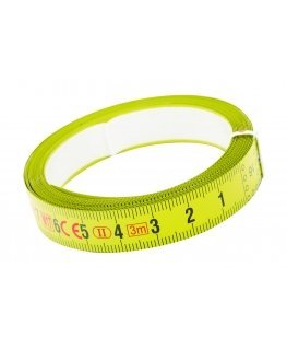 Adhesive steel measuring tape Bahco "L" L-6m. 13mm scale from right to left