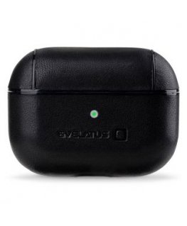 Evelatus Apple AirPods Pro Leather Protective Case Black