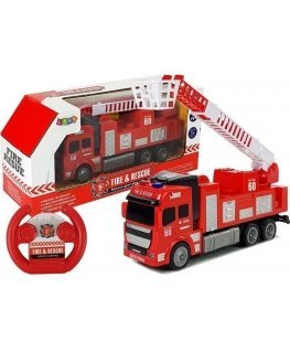 Lean Cars Remote Control Fire Truck R/C