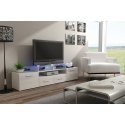 Cama TV statīvs EVORA 200 balts / balts spīdums Cama TV statīvs EVORA 200 balts / balts spīdums