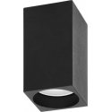 Ceiling lamp Orno BARBRA DLS GU10 continental lamp max 50W, IP20, square, black, aluminum Ceiling lamp Orno BARBRA DLS GU10 continental lamp max 50W, IP20, square, black, aluminum
