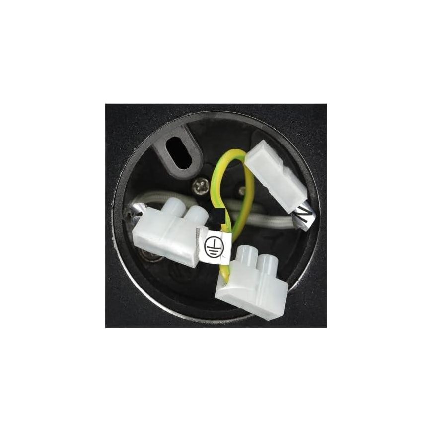 Ceiling lamp Orno BARBRA DLS GU10 continental lamp max 50W, IP20, square, black, aluminum – 4