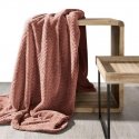 Eurofirany DESIGN 91 CINDY Soft and gentle plaid with a printed pattern, 70X160 cm, color: powder Eurofirany DESIGN 91 CINDY Soft and gentle plaid with a printed pattern, 70X160 cm, color: powder