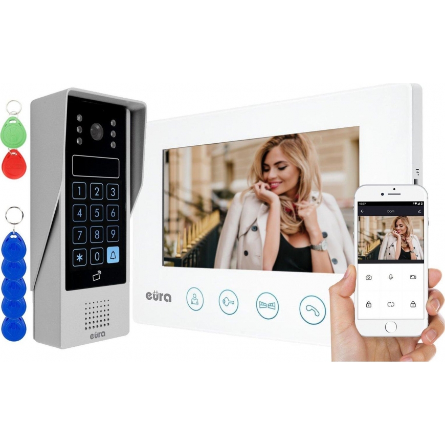 Eura Video intercom EURA VDP-90A3 DELTA+