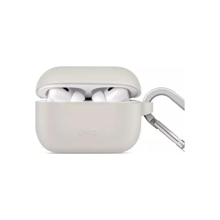 Earphones Apple Uniq Protective case for earphones UNIQ Vencer do AirPods Pro 2 gen. silicone grey/chalk grey