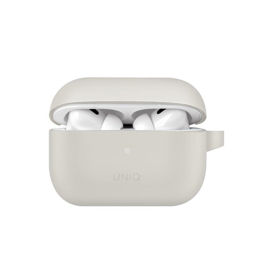 Ausinės Apple Uniq Dėklas ochronne ausinėms UNIQ Vencer do AirPods Pro 2 gen. silikoninis pilka/chalk pilkas – 3