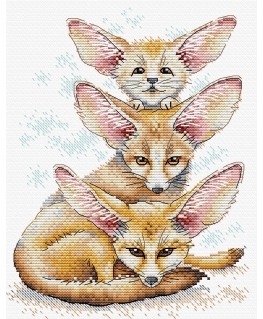 Beldizart Fennec Fox Family SM-509