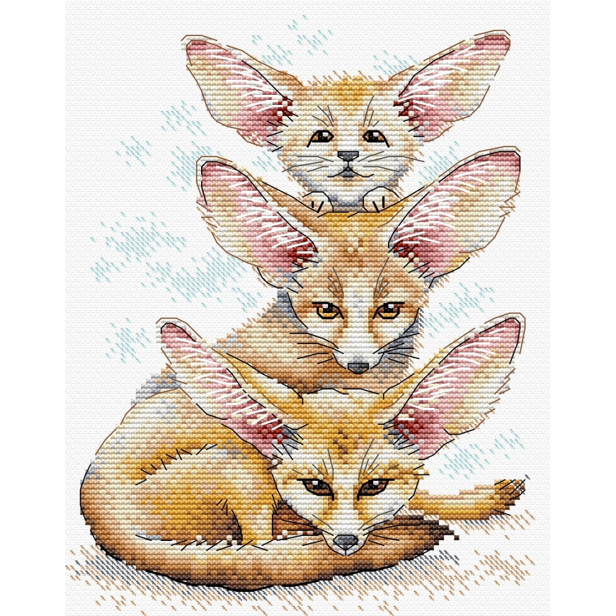 Beldizart Fennec Fox Family SM-509