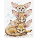 Beldizart Fennec Fox Family SM-509 Beldizart Fennec Fox Family SM-509