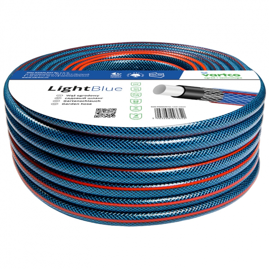 Agaplast Žarna sodo Vartco Light Mėlyna 3/4" 20m – 3