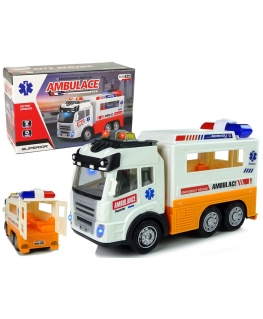 Lean Cars Ambulance Battery Car Light Sounds