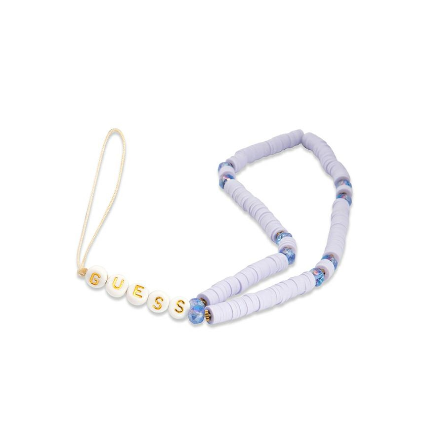 Guess pendant GUSTPEARU phone strap lilac/lilac Heishi beads – 5