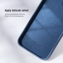 Nillkin CamShield Silky Silicone case iPhone 14 Plus cover with camera cover green