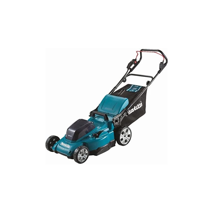 Akumuliatorinė vejapjovė Makita DLM480CT2, 2x18V, 2x5.0Ah – 2