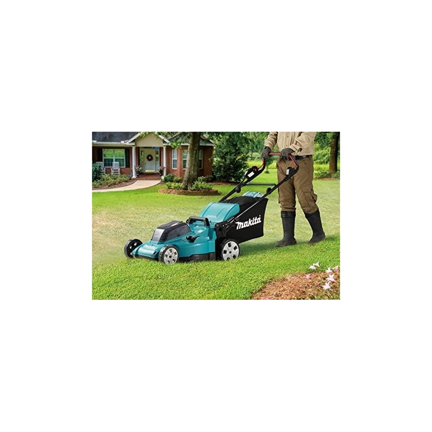 Cordless lawnmower Makita DLM480CT2, 2x18V, 2x5.0Ah – 4