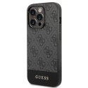 Guess GUHCP14XG4GLGR iPhone 14 Pro Max 6,7" pilka/pilkas kietas dėklas 4G Stripe Collection Guess GUHCP14XG4GLGR iPhone 14 Pro Max 6,7" pilka/pilkas kietas dėklas 4G Stripe Collection