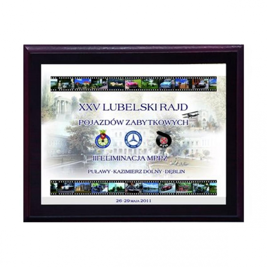 Tryumf Plastic diploma with colored touch laminate – 3