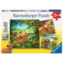 Ravensburger 4005556093304 Контурный пазл 147 шт Животные Ravensburger 4005556093304 Контурный пазл 147 шт Животные