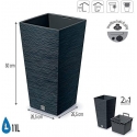 Prosperplast div class"int_ce_html"FURU SQUARE flower pot - anthracite/div