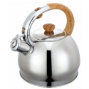 Whistling kettle, 2 liter. Wooden finish handle. KH 3782 Whistling kettle, 2 liter. Wooden finish handle. KH 3782