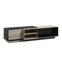 Cama TV skapis SIGMA1 180 sonoma ozols / melns spīdums Cama TV skapis SIGMA1 180 sonoma ozols / melns spīdums