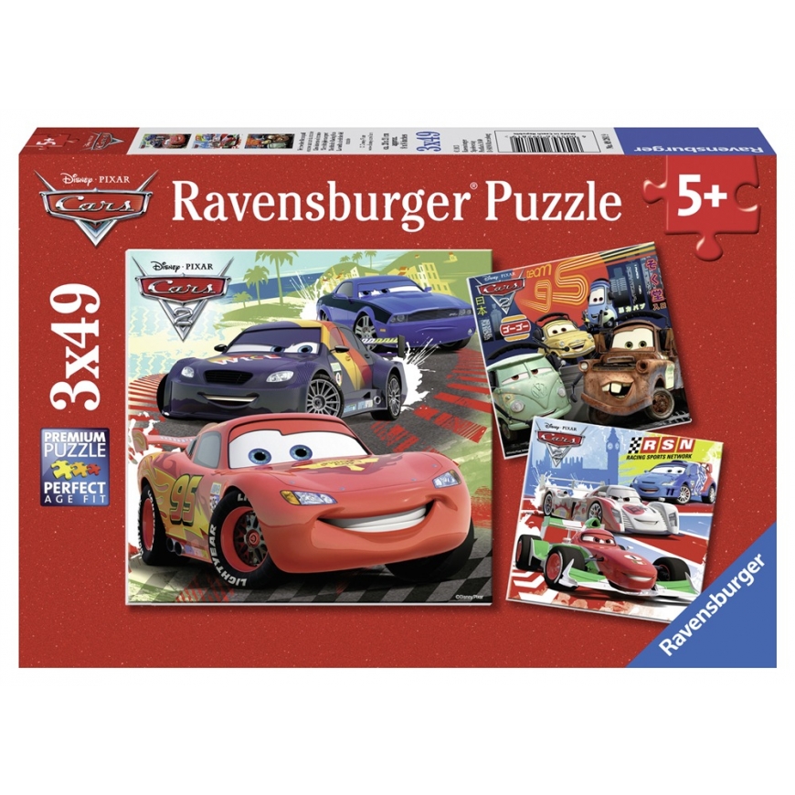 Ravensburger Disney Cars: Worldwide Racing Fun
