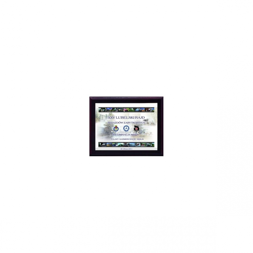 Tryumf Plastic diploma with colored touch laminate – 2