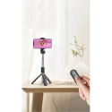 XO SS08 2in1 Universāls Selfie Stick + Tripod Statnis ar Bluetooth Tālvadības pulti XO SS08 2in1 Universāls Selfie Stick + Tripod Statnis ar Bluetooth Tālvadības pulti