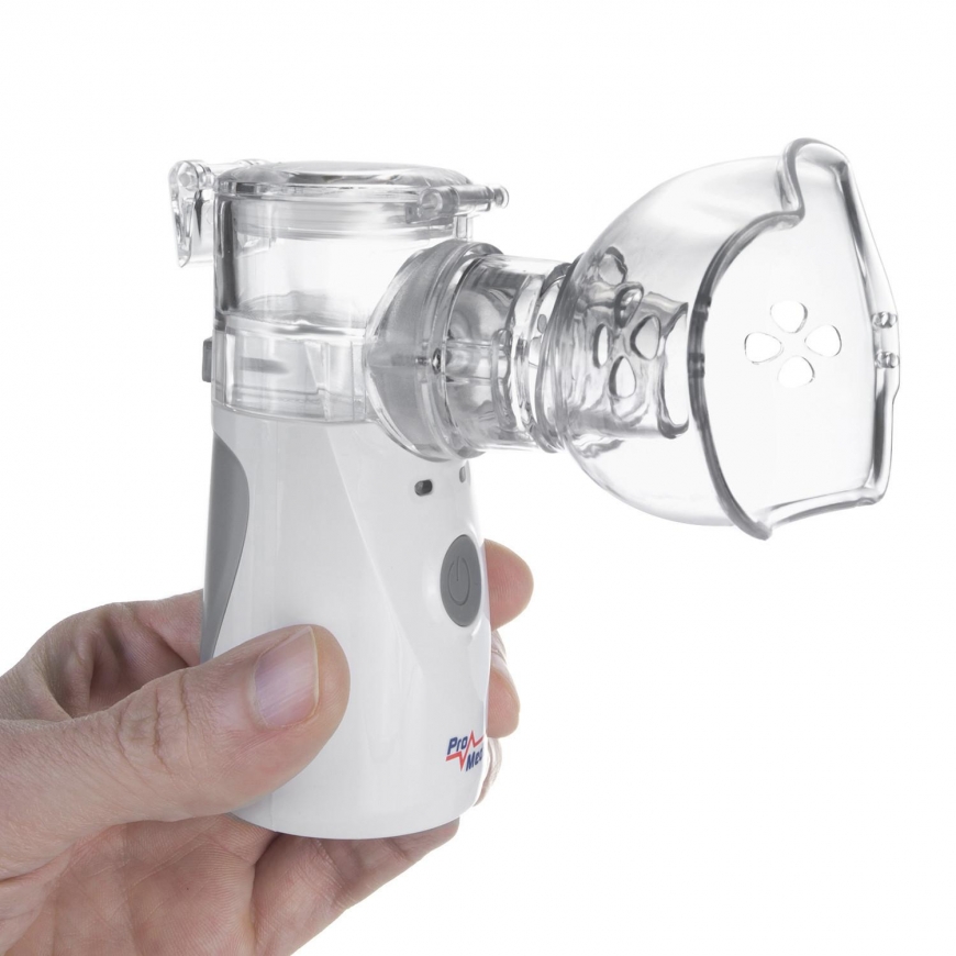 Promedix PR-835 Portable Mesh Nebulizer Handheld USB with Accessories Adult Children Portable Nebulizer – 4